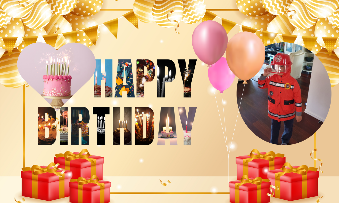 Birthday - Banner (PVC)