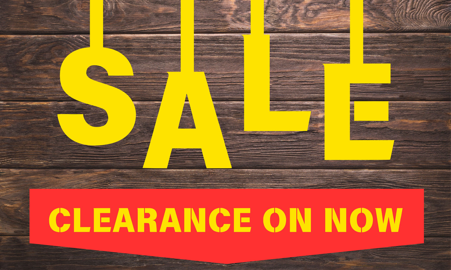 Discount Sale - Self Adhesive Sticker