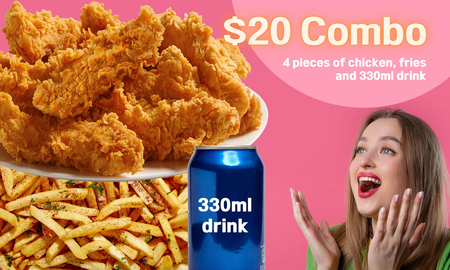 Chicken Shops - Self Adhesive Sticker