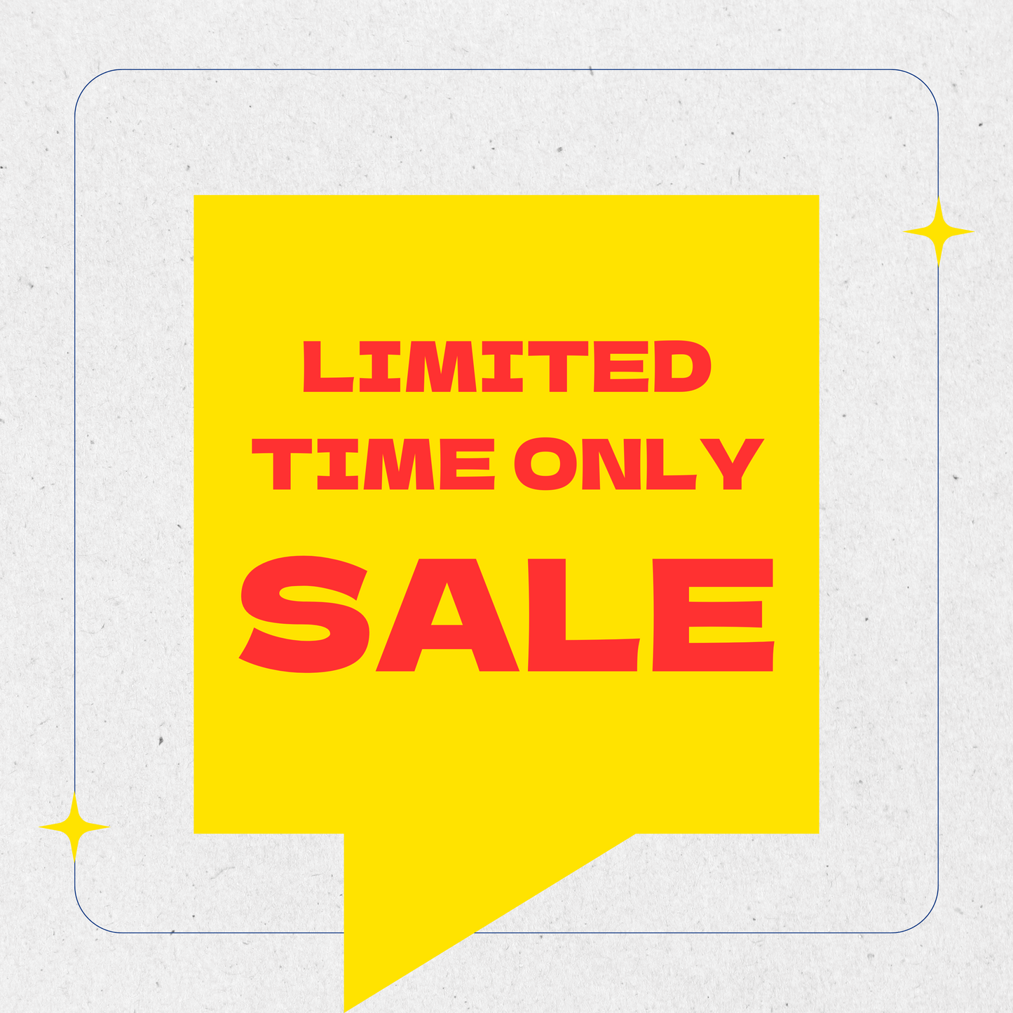 Discount Sale - Self Adhesive Sticker