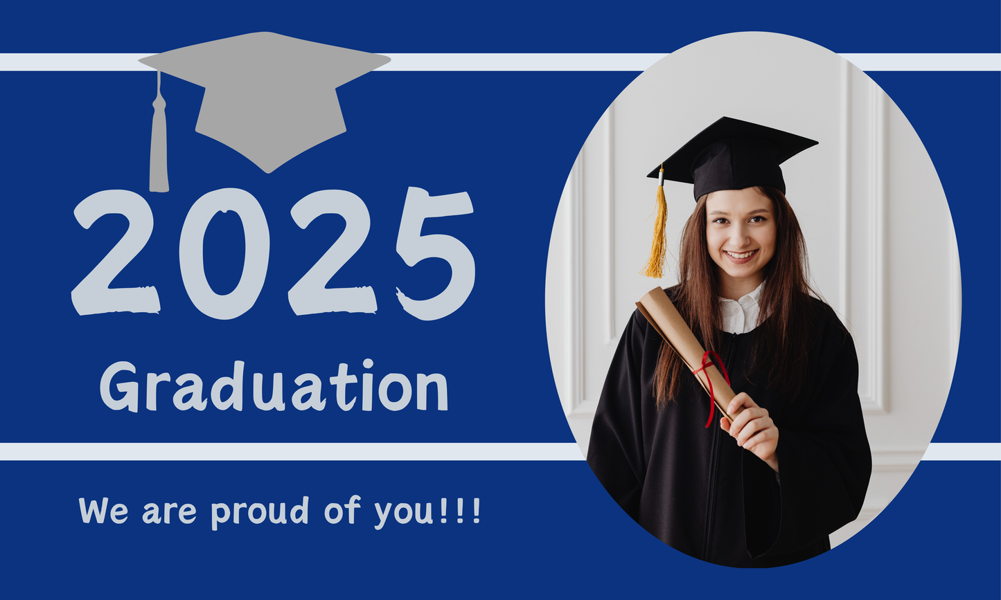 Graduation - Banner (Fabric)