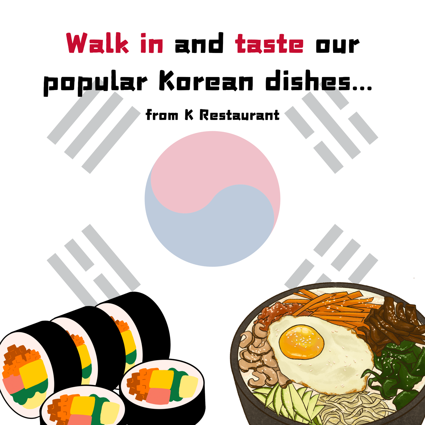 Restaurants - Self Adhesive Sticker