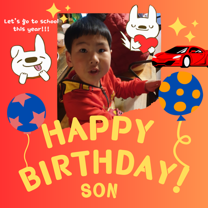 Birthday - Banner (PVC)
