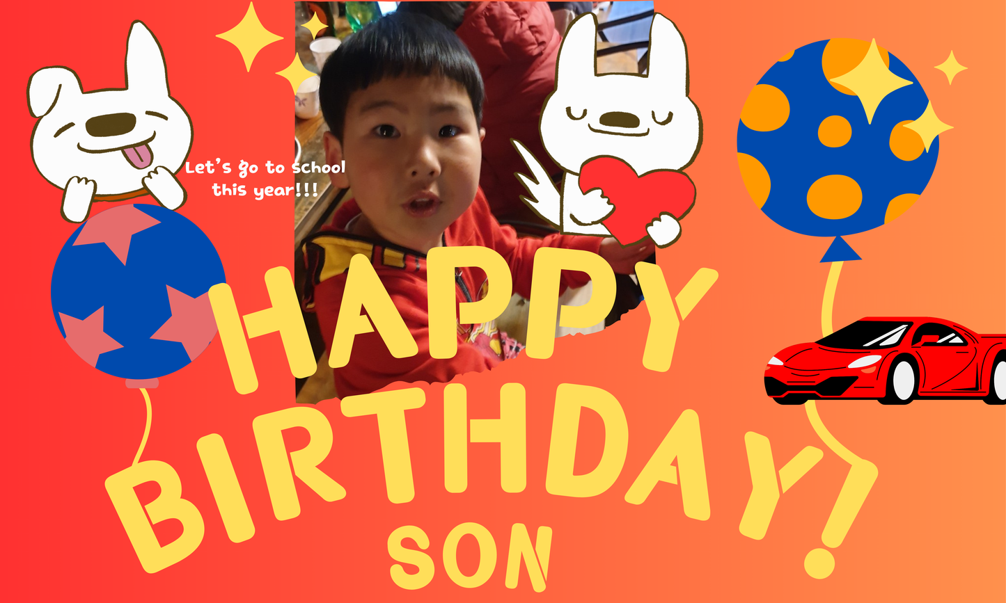 Birthday - Banner (PVC)
