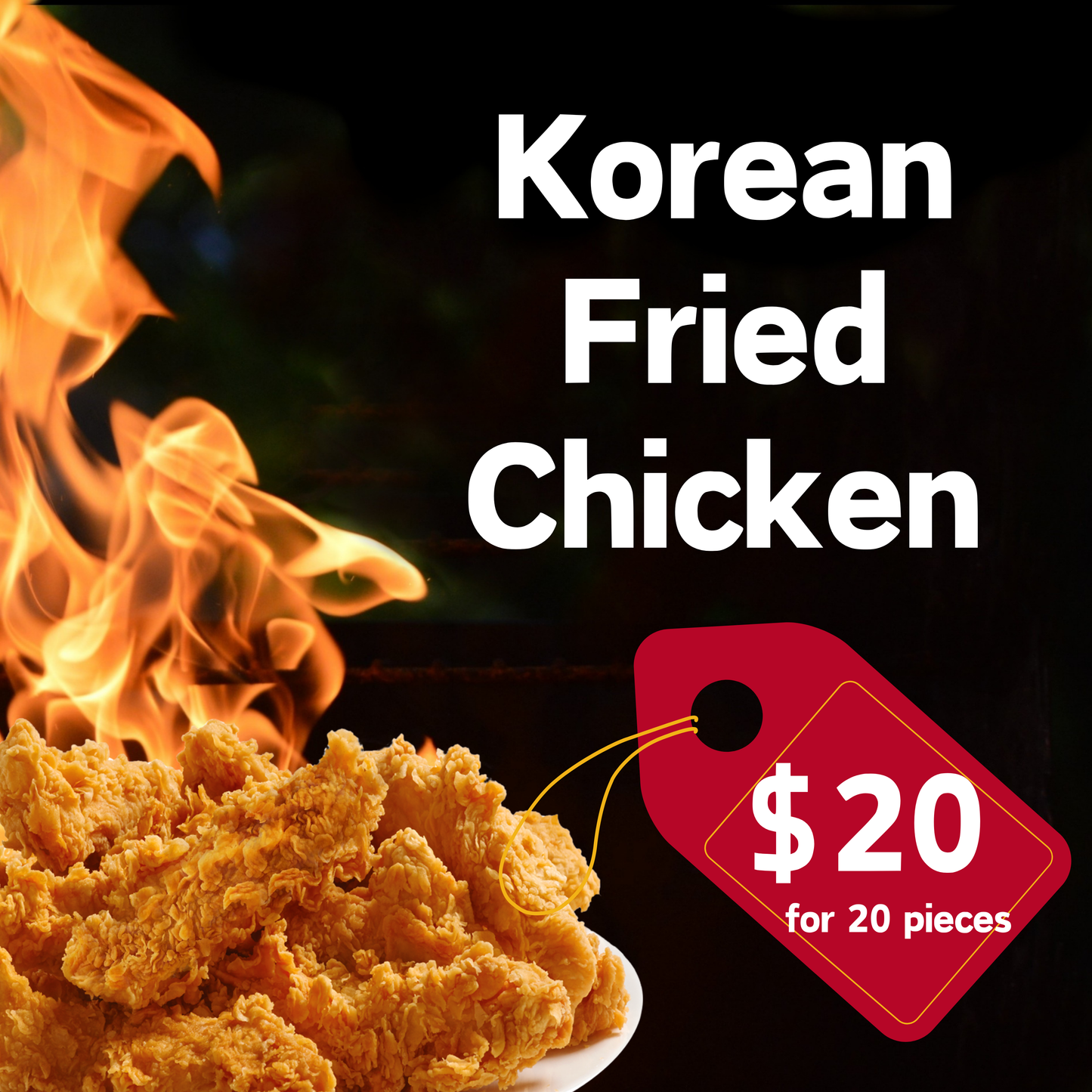 Chicken Shops - Self Adhesive Sticker