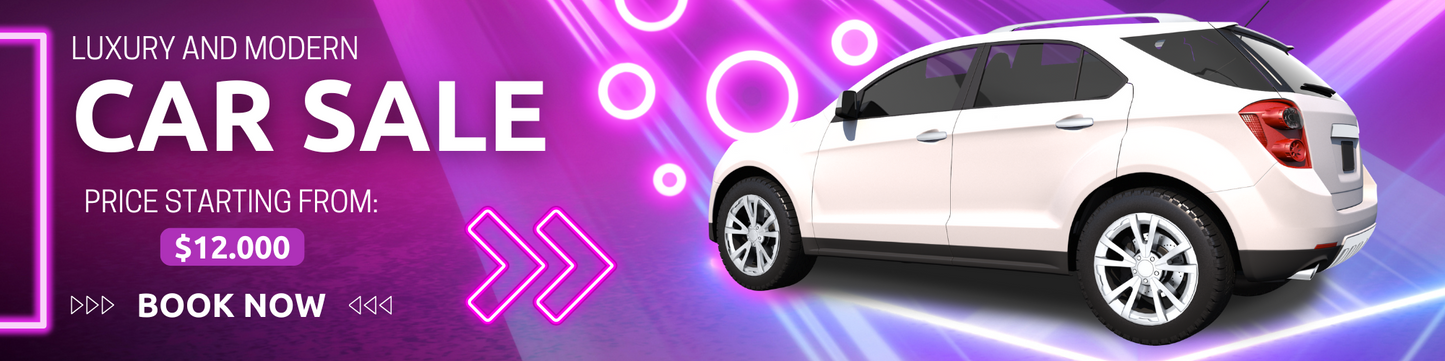 Car Dealerships - Banner (Fabric)