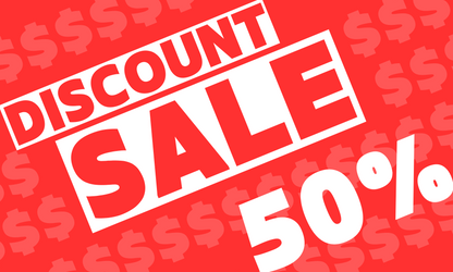 Discount Sale - Self Adhesive Sticker