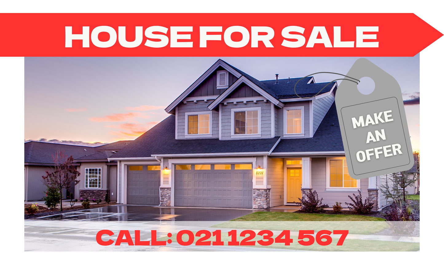 Real Estate - Banner (Fabric)