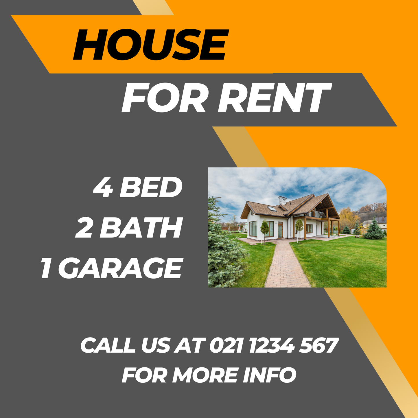 Real Estate - Self Adhesive Sticker