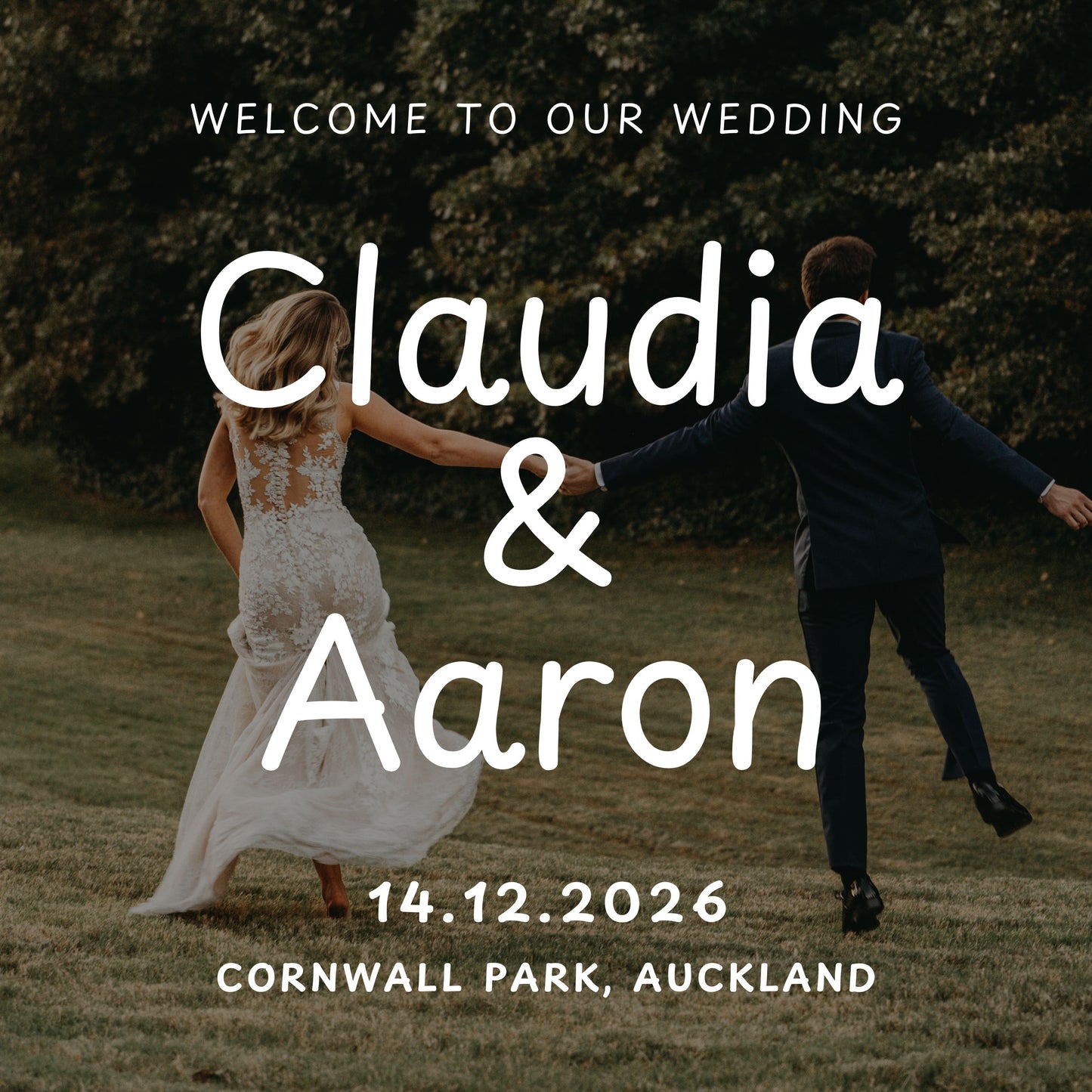 Wedding - Banner (Fabric)