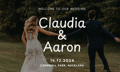 Wedding - Banner (PVC)