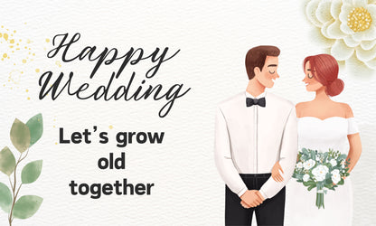 Wedding - Banner (Fabric)